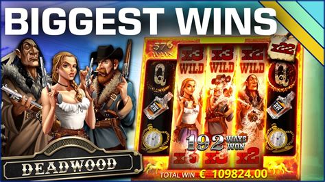 deadwood slot max win